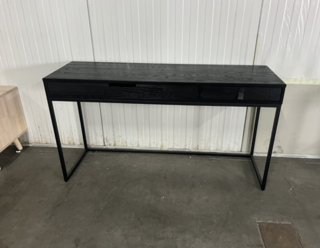 Sidetable Silas Grenen, 140cm Woood, Zwart
